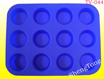12cup Silicone Cake Mould (TV-044)